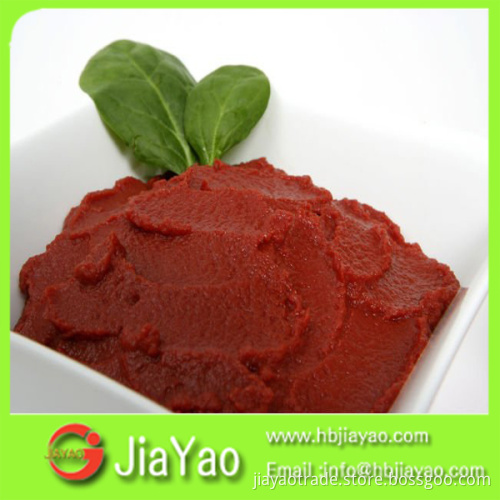 canned tomato paste in drum